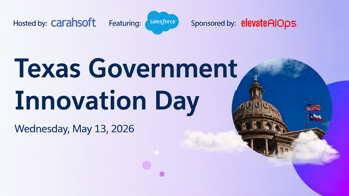 elevateAIOps, an Airo Digital Labs company, sponsored Texas Government Innovation Day in Austin.